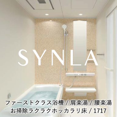 TOTO 戸建て用システムバスルーム シンラ [SYNLA] Dタイプ 1717サイズ 基本プラン